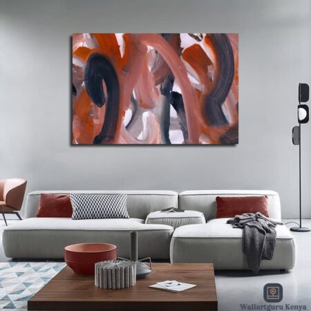 Abstract 628 Canvas Art