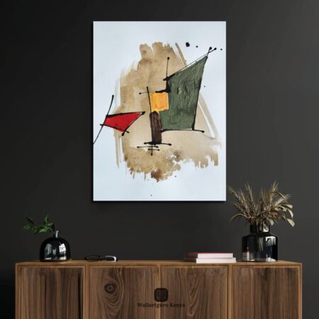Abstract 637 Canvas Art