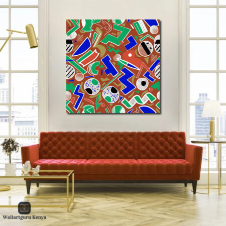 Abstract 639 Canvas Art
