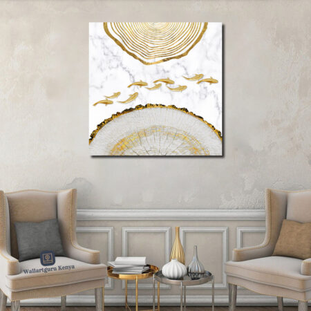 Abstract 642 Canvas art