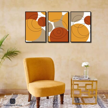 Abstract 689 Canvas Set
