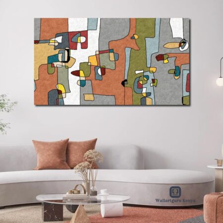Abstract 697 Canvas Art
