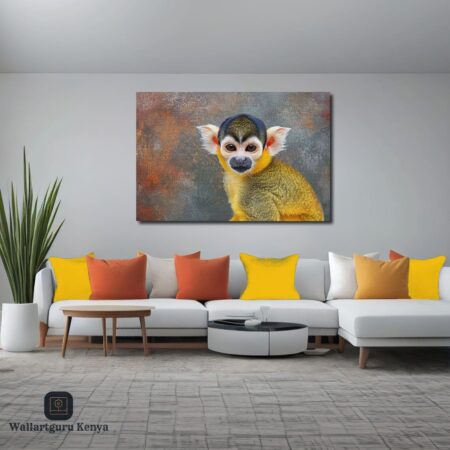 Calm-Monkey Canvas Art