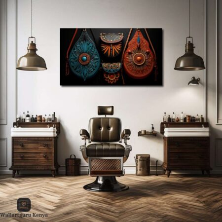 Ornamental Abstract Canvas Art