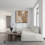 rustic rug piece