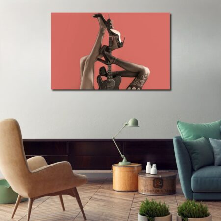 Sassy Musical Piece Canvas Art