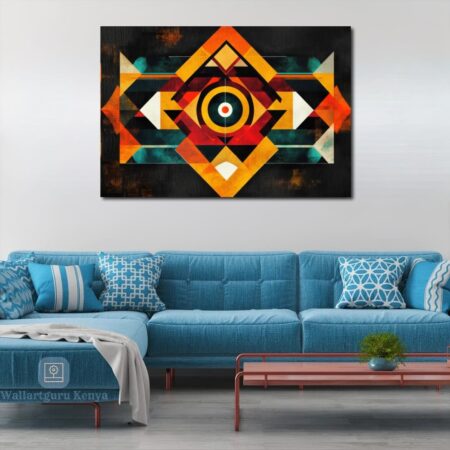 Abstract 744 Canvas Art