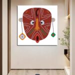surprise tribal mask