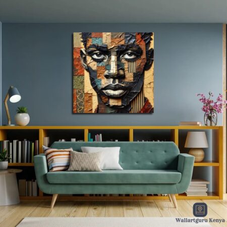 Bold-Abstract-Man Canvas Art