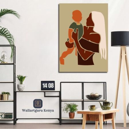 Motherhood-Abstract Canvas Art