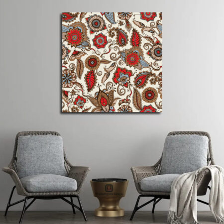 Tribal152 Khanga Canvas Art