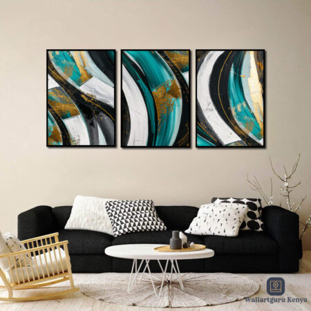 Abstract 774 Canvas Set