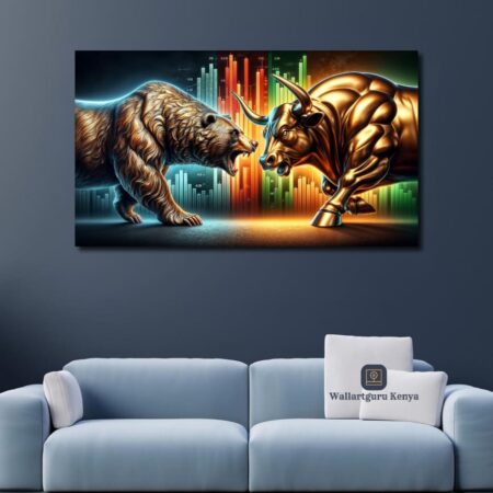 Bull-Verses Canvas Art