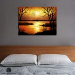 sunset abstract