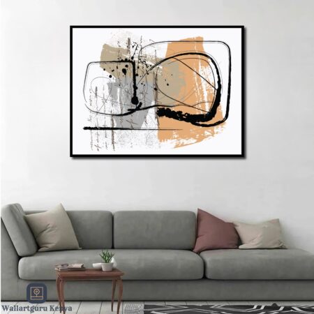Abstract 858 Canvas Art