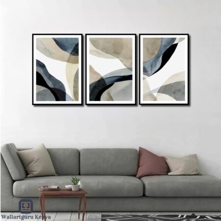 Abstract 859 Set Canvas Art