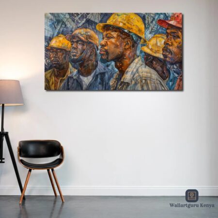 Engineering Team Canvas Art