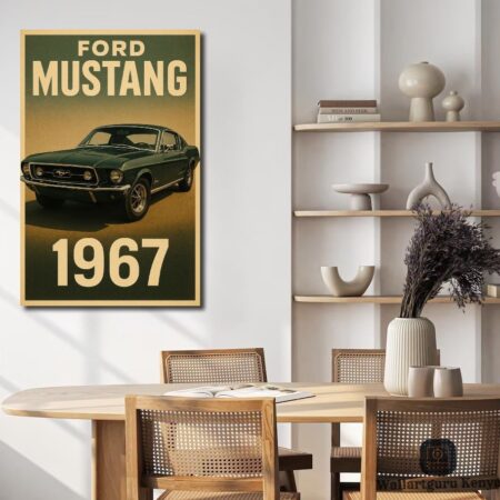 Ford Mustand Canvas Art