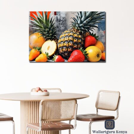 Fruit  Basket Canvas Art