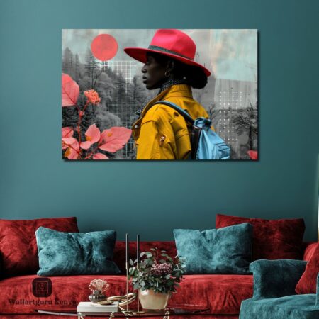 The Explorer Traveller Canvas Art
