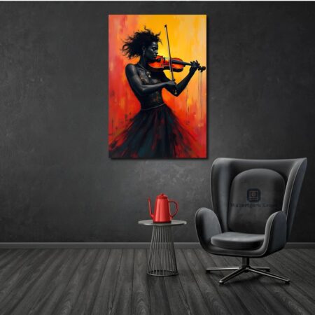 Violin Performance Canvas Art