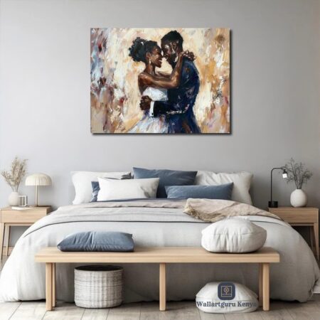 Joyful Couple Canvas Art