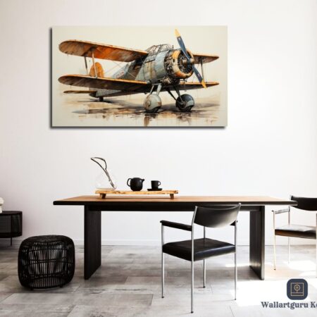 Vintage Jet Canvas Art