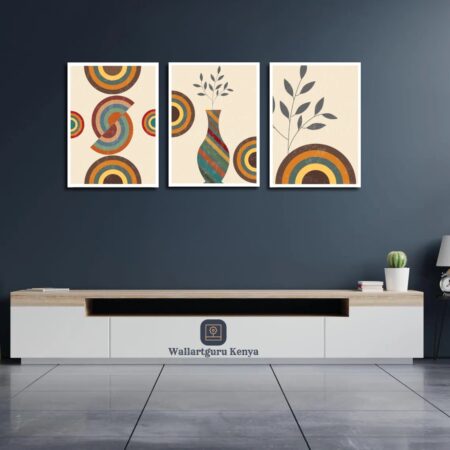 Abstract 1006 Set Canvas Art
