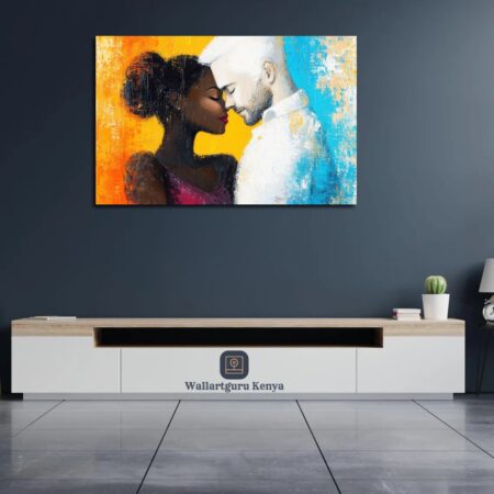 Duality-romance-abstract-Canvas-art