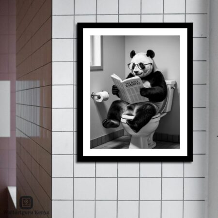 Panda-Bathroom-Seat-Canvas-Art